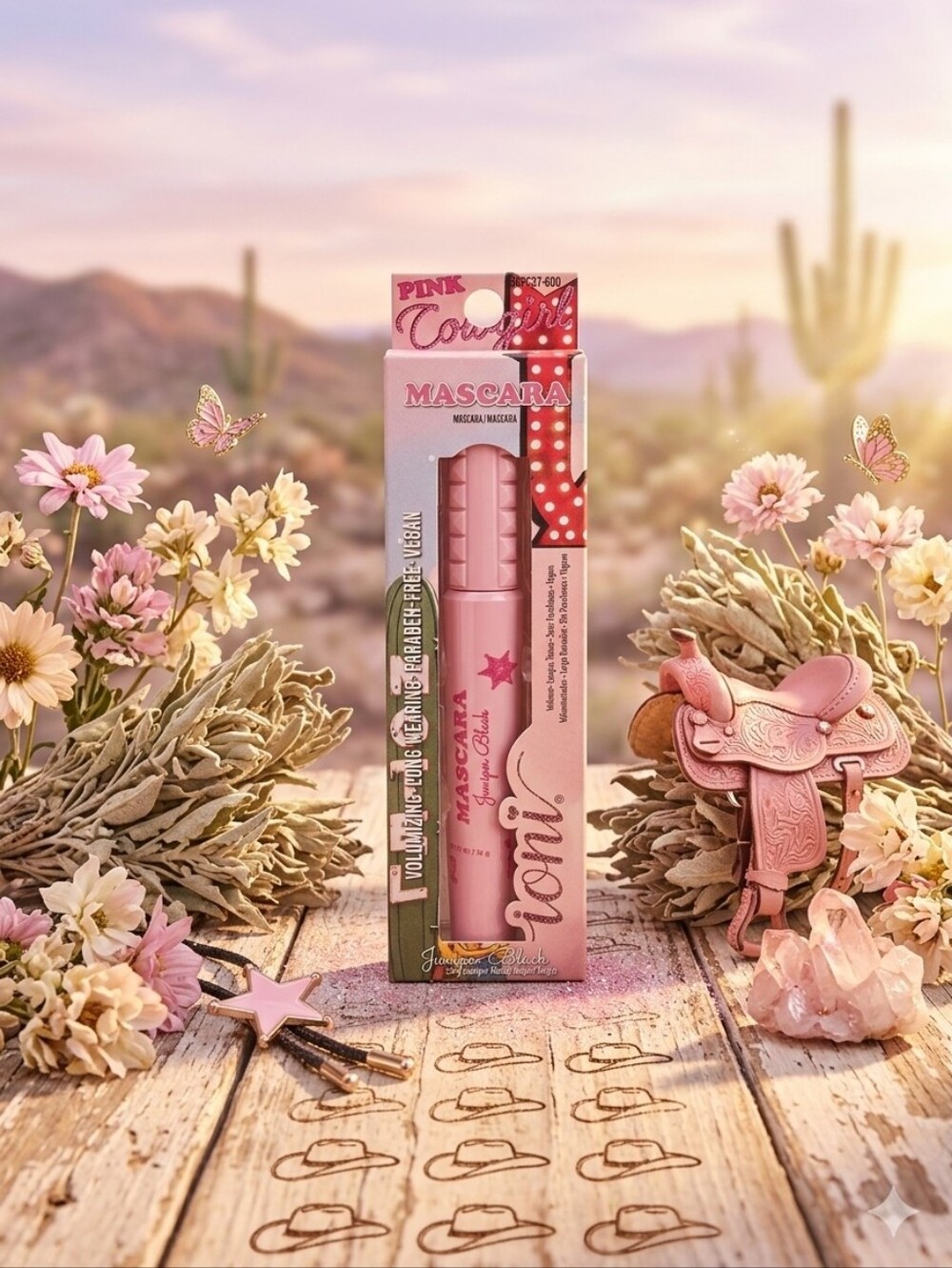 🌸💄 VIRAL OINI PINK COWGIRL MASCARA 💄🌸